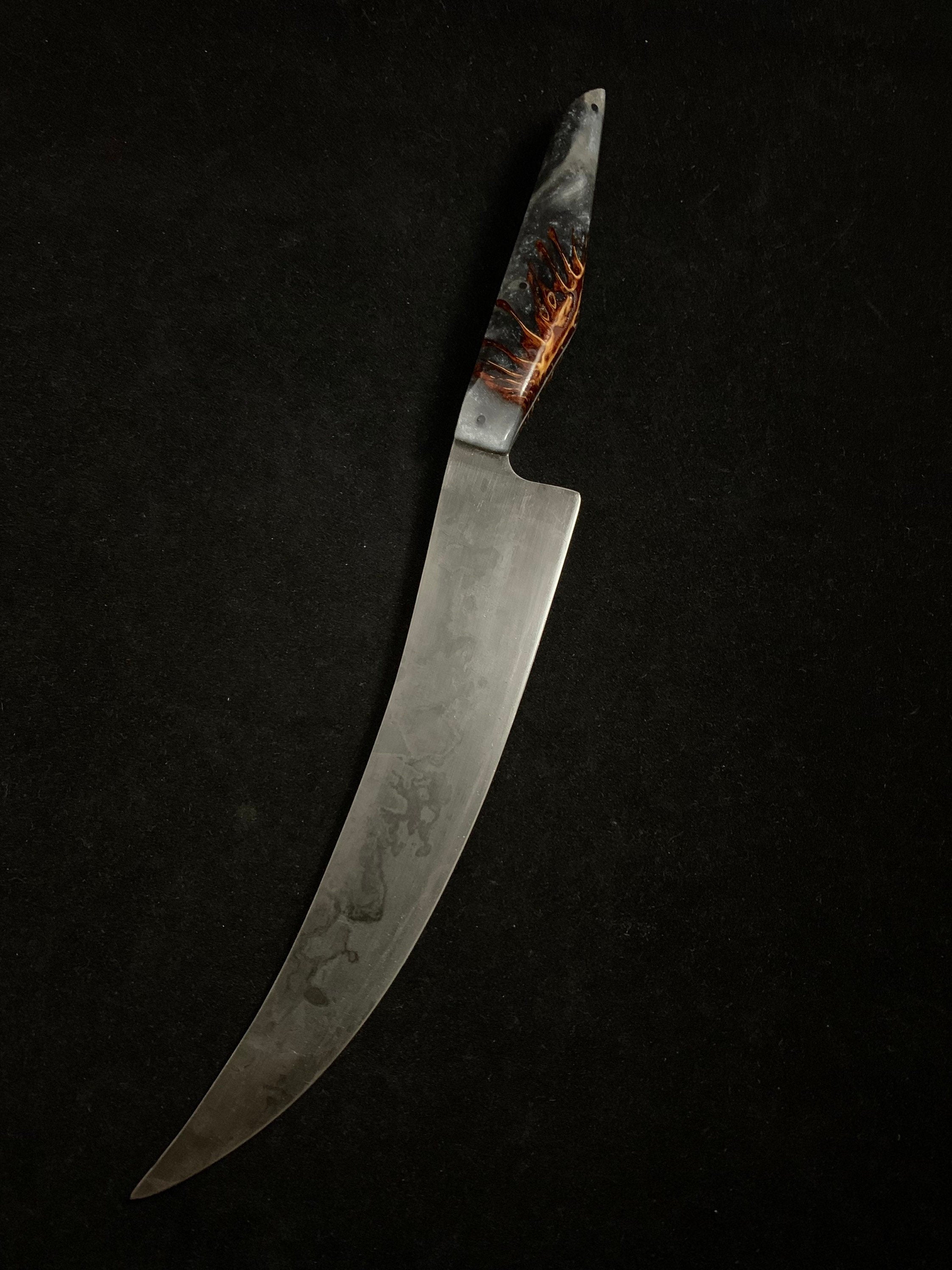 Butcher style chef knife