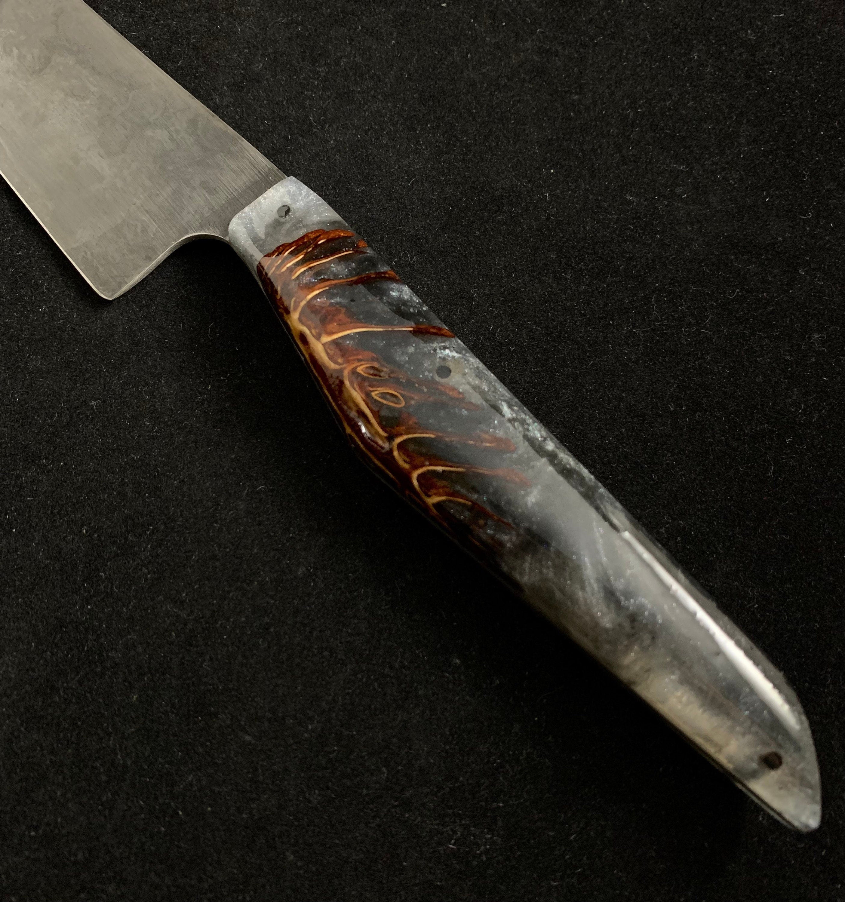 Butcher style chef knife